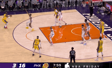 三分11中9狂轰55分,詹姆斯浓眉爆发,印证湖人平稳升级