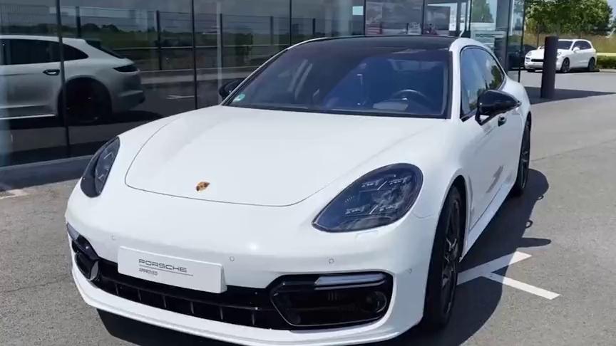 高清实拍2021款保时捷帕拉梅拉turismo gts,坐进车内太霸气了