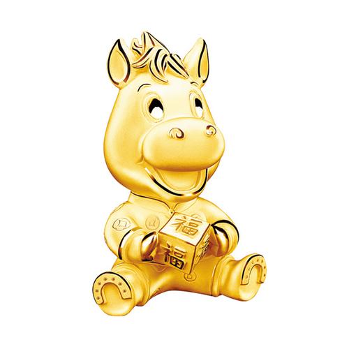 六福珠宝2014新春呈献「金马报喜」系列