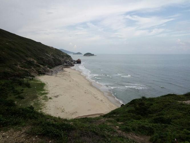 盐洲乡村景色小岛:惠东县黄埠镇盐洲白沙湿地公园,小林电话