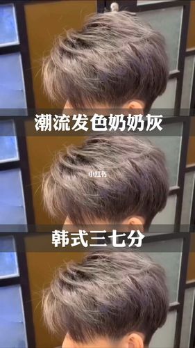 奶奶灰 男生发色_奶奶灰_生发_时尚_发型