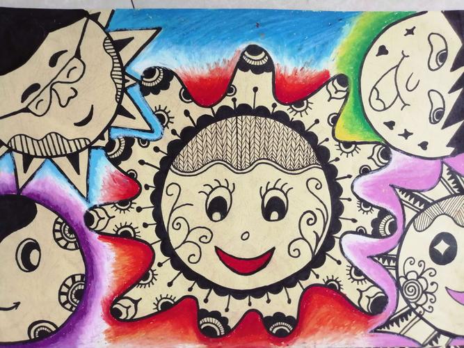 【趣学全美术】石家庄第四期美术考级作品