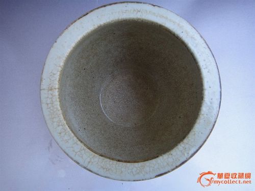 咸丰哥釉卷缸