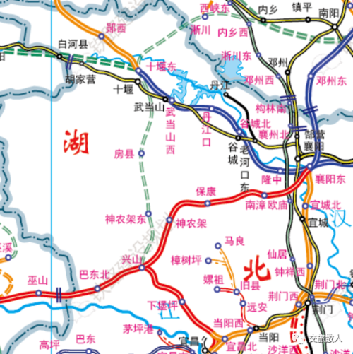 十堰至兴山铁路初定,设十堰东,房县,神农架东,兴山等站
