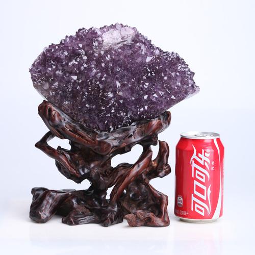 3006克 顶级奢华超美晶体紫水晶摆件 招财镇宅消磁 收藏级