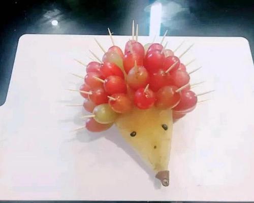 幼儿园要用水果做小动物,家长各显神通,看到最后:潜力