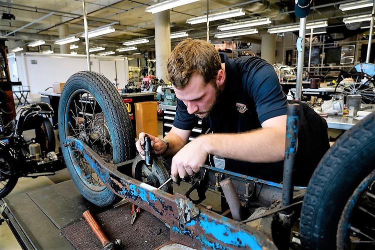 restoration specialist at barber vintage motorsports museum