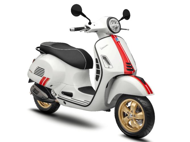5.28万元,新款vespa gts300国内发布,增新配色