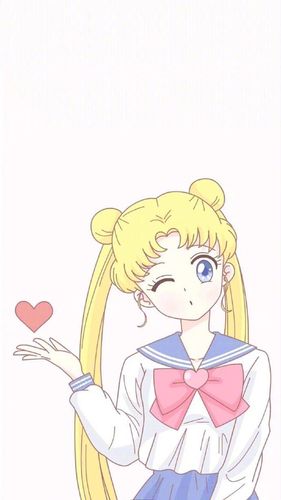 甜美可爱美少女战士手机壁纸