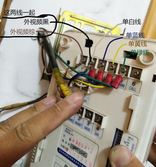 "视得安"cm980ay2对讲门铃的开门键失灵修理失败