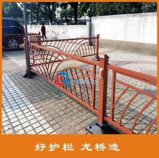 扬州公园道路隔离护栏 扬州景区道路隔离护栏/古铜色花式隔离护栏