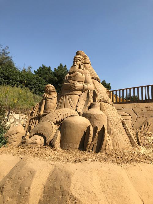 追风逐浪舞金沙,奇匠巧思化神奇!舟山朱家尖国际沙雕艺术广场2018