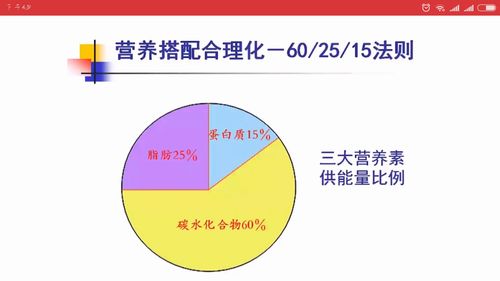 三大营养素构成
