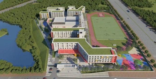 梧州市第十六中学今年9月份正式开学实在太美啦