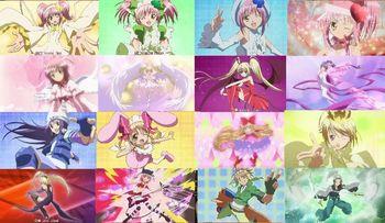 守护甜心全部变身图片