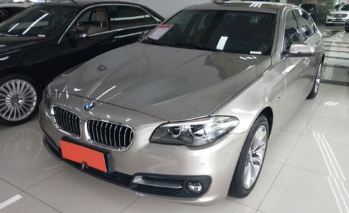 长沙二手宝马5系 2017 款 528li 领先型 银灰色