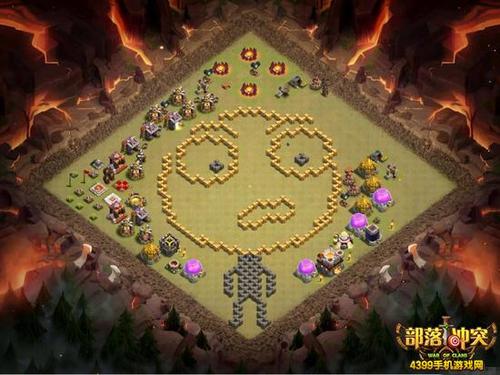 【北京seo平台】部落冲突11本表情包阵型合集 这创意满分