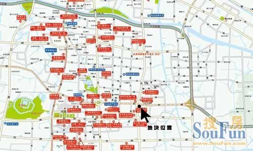 湖塘镇夏城路与长虹路交叉口东南角地块为商业性质地块,出让