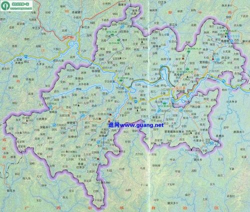 从江地图高清版大地图