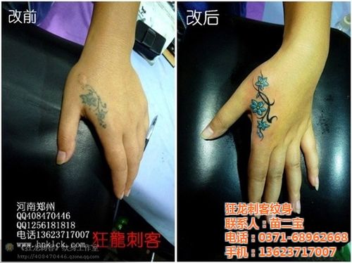 纹身虎口小图案大全女分享展示