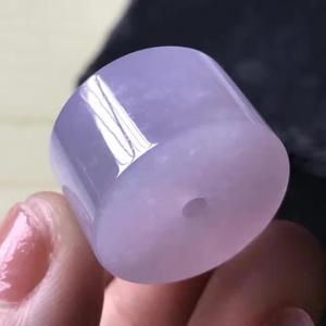 粉紫高端玉佩天然翡翠路路通吊坠紫罗兰送女友送老婆送妈妈送情人
