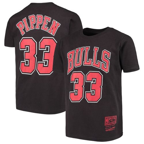 youth chicago bulls scottie pippen mitchell & ness black