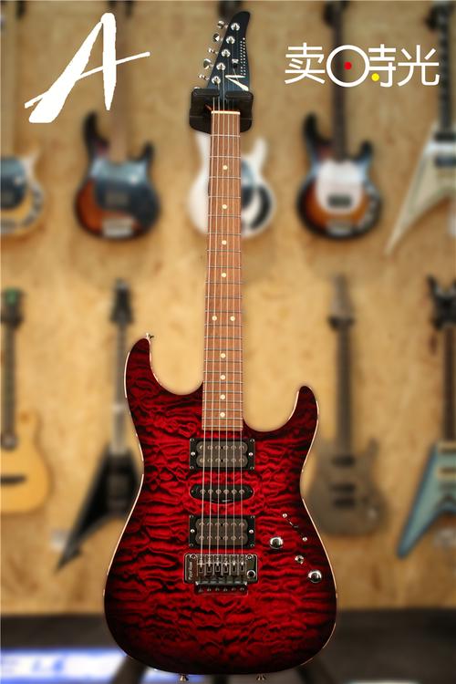 卖时光tomandersondroptopdarkred低调红美产电吉他吉它