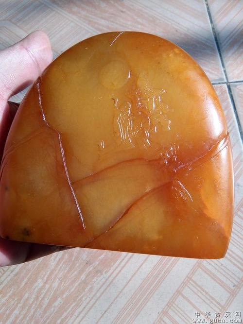 田黄浮雕摆件,900克