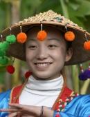 德昂族美女德昂族文化服饰图片