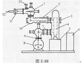 说出sf6断路器gis组合电器单母线三相分相布置图(图e