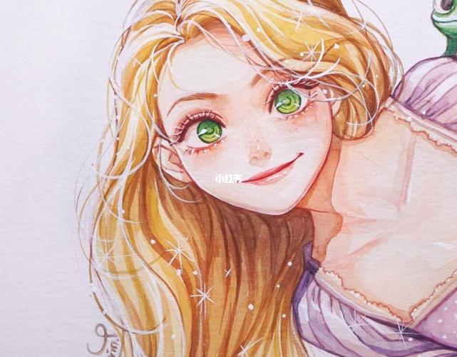 ins搬运:迪士尼公主插画96_迪士尼怎么样_迪士尼公主_instagram