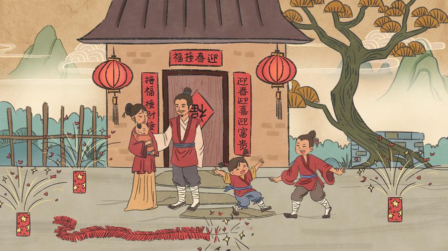 年兽|插画|艺术插画|黄阿四asi - 原创作品 - 站酷