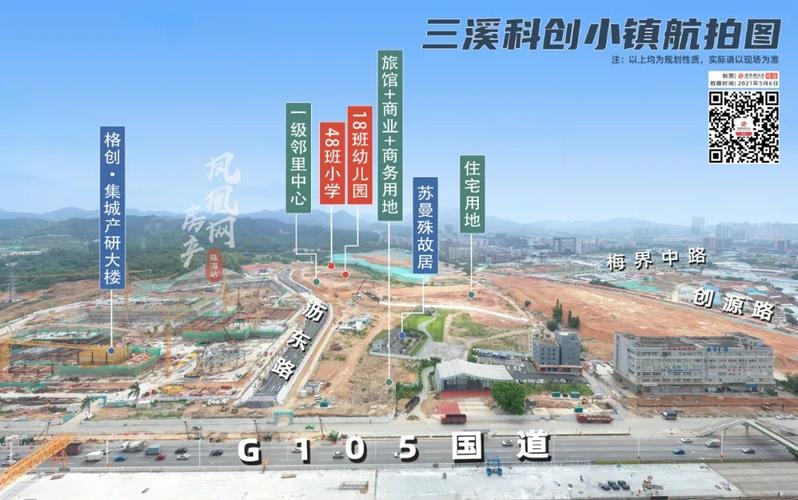 珠海三溪科创小镇新增住宅 2所学校!周边房价4万 /㎡!