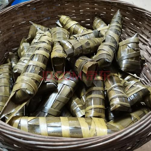 粽子籺古粽籺筒粽6条真空包装粽子糍粑广东高州特产新鲜现做 绿豆花生