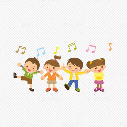 在唱歌的卡通头像