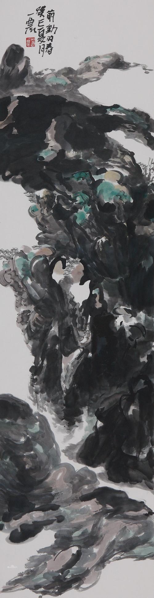 赵一农国画作品