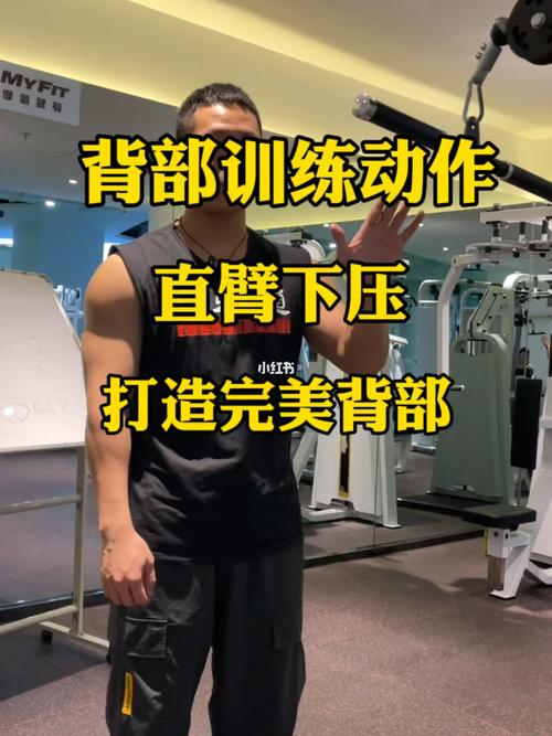 经典背部训练动作,直臂下压!