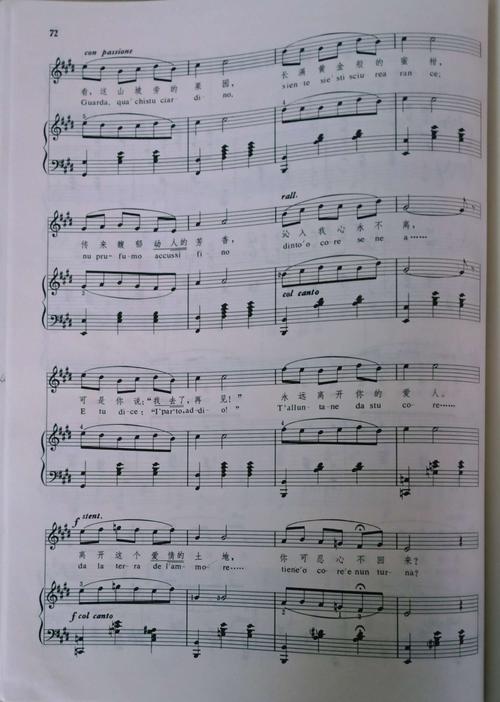 钢琴曲《重归苏莲托》