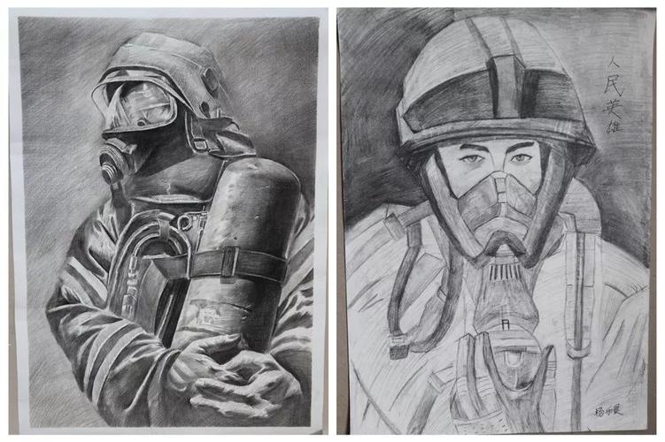 红寺堡大队"我是小小消防员"绘画作文征集活动圆满落幕