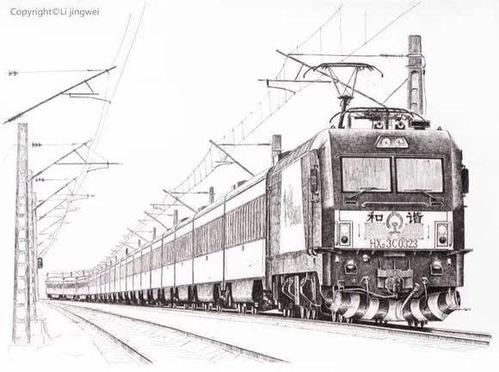 这10张素描的火车,击中了99%大学毕业生的泪点