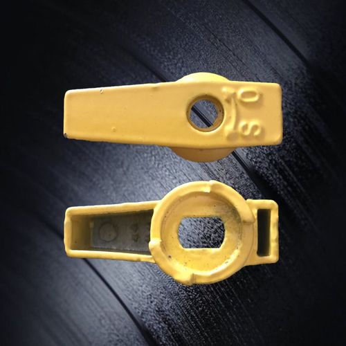 阀门配件 蝶形铝手柄 球阀把手 锌合金手柄 欢迎来图来样定做