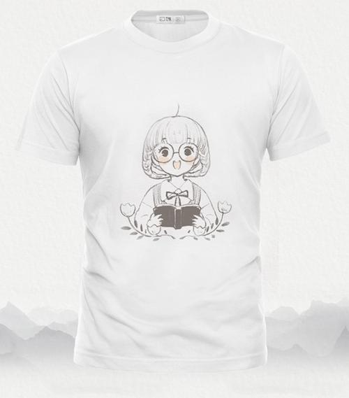 手绘t恤图案素材人物简笔画图案大全