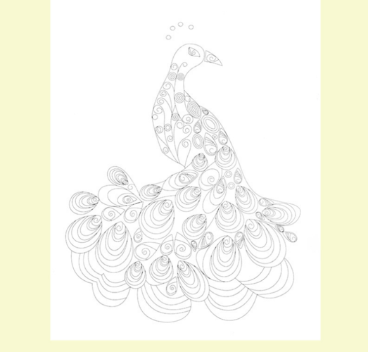 学生衍纸套装线稿图材料包初学者衍纸纸条衍纸画手工