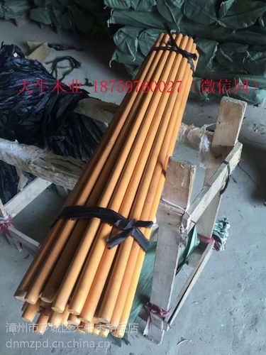 大牛木业供应***拖把杆复合木圆棒厂家 扫把杆木棒加工 桉木棒批发