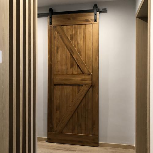 吊轨谷仓门定制仓古门厨房门卫生间门民宿门卧室平开门仓谷门定做