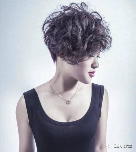短发烫卷,美的胆颤!