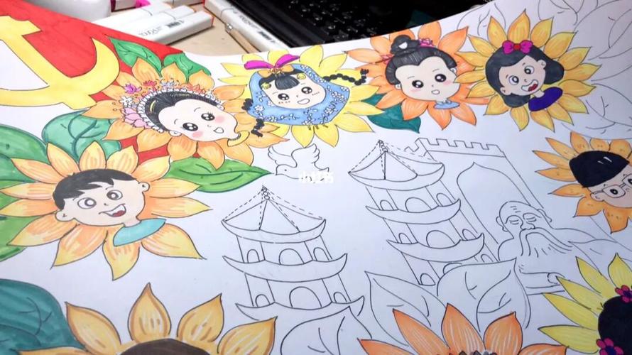 我和我的家乡泉州 儿童画_儿童画_兴趣爱好_绘画