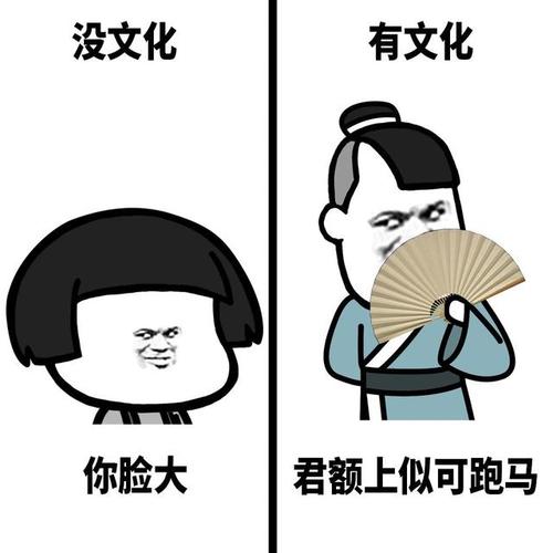 九图l 这就是没文化和有文化的人说话的区别