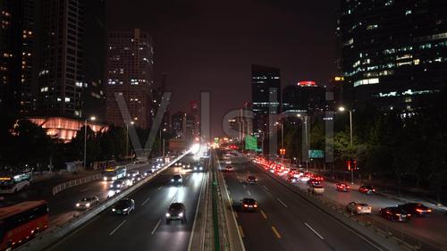 北京城市夜景