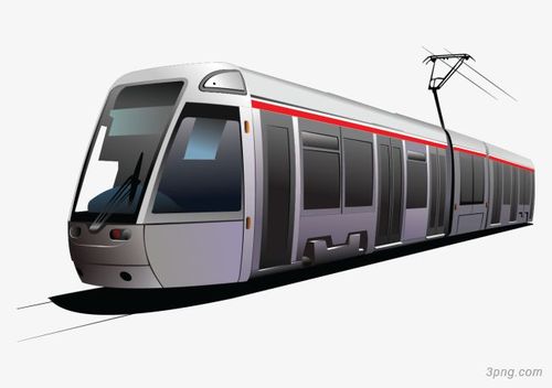 手绘地铁png素材透明免抠图片-卡通手绘